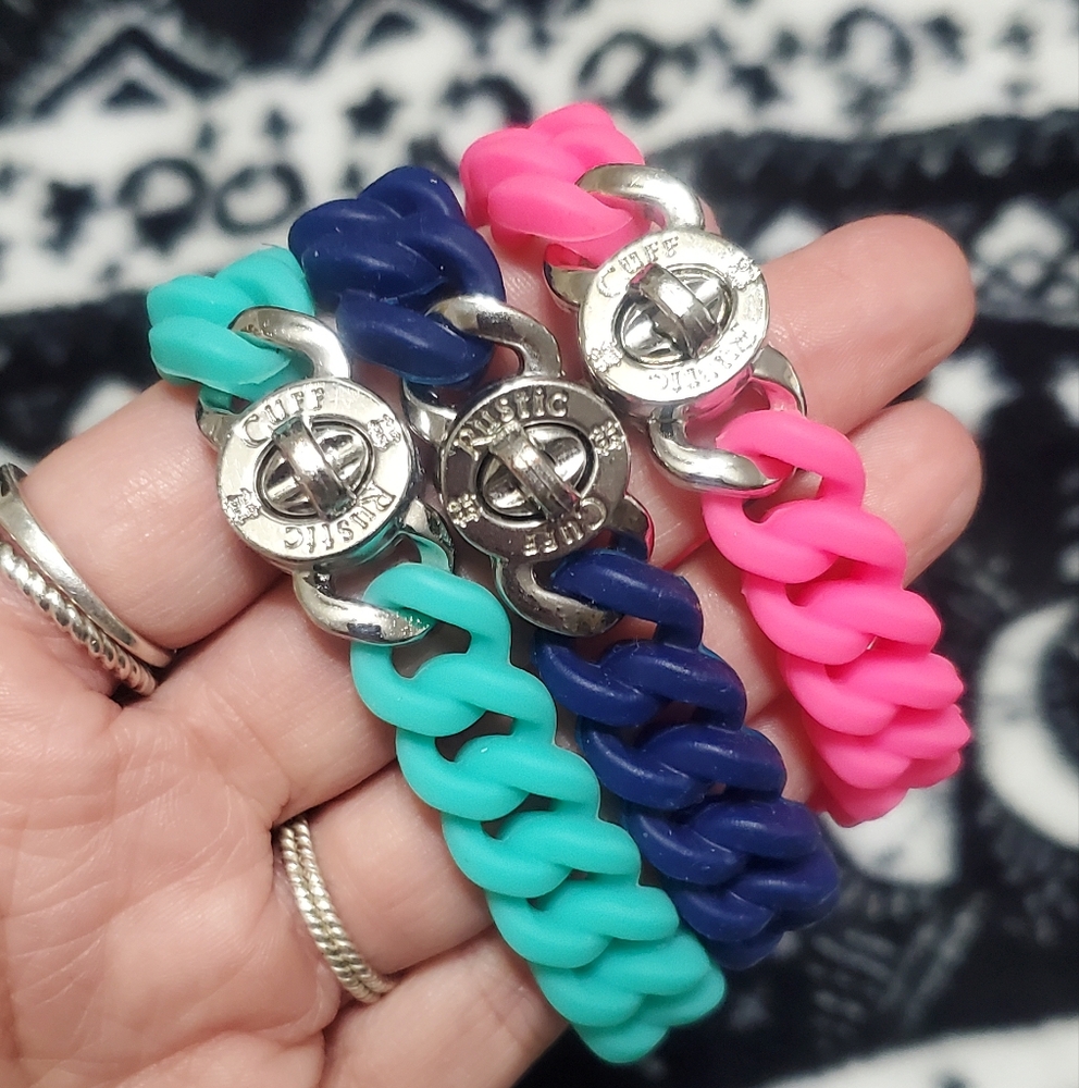 Rustic Cuff Bracelet Collection - Multicolor - image 4